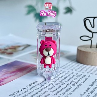 KẸP TÓC 3 RĂNG GẤU DÂU LOTSO