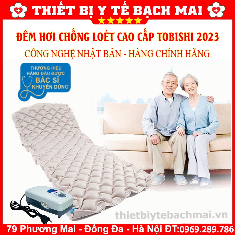 Đệm Hơi Chống Loét Nhật Bản TOBISHI - Bảo Hành Chính Hãng 2 Năm