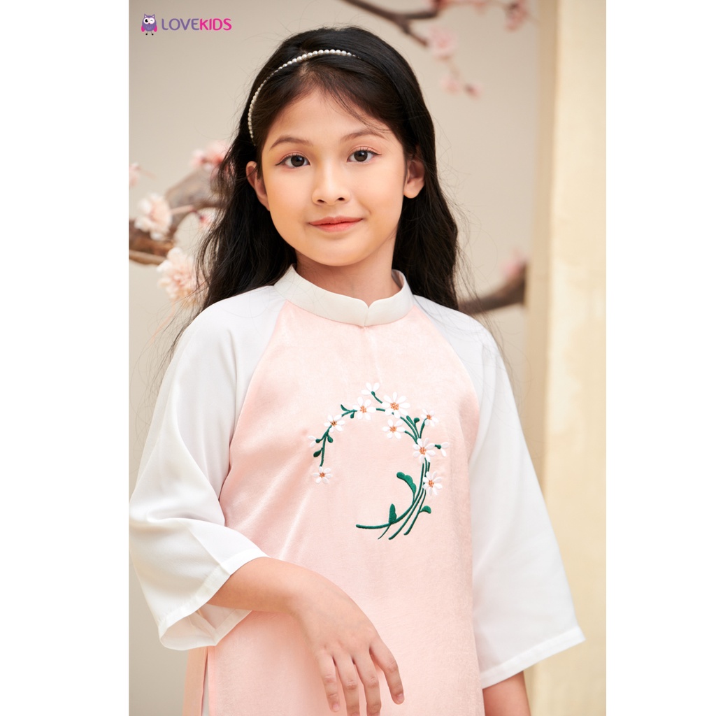 Áo Dài Bé Gái Lovekids, Daisy LK01