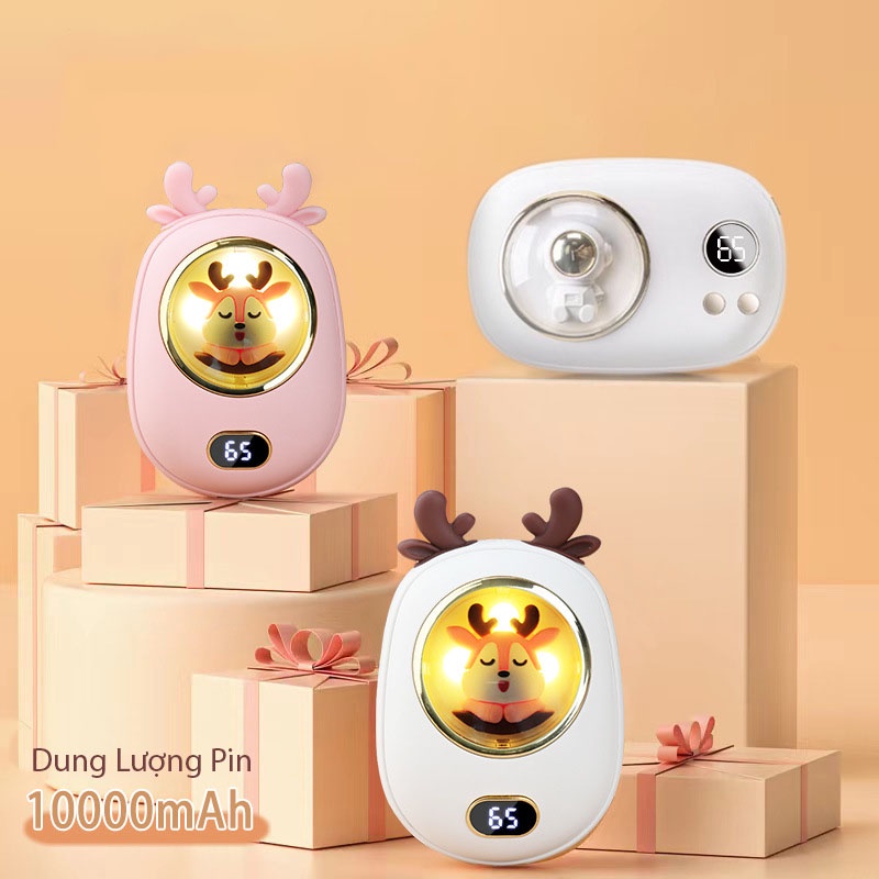 Máy sưởi mini cầm tay MARY Túi chườm bụng kinh nhỏ gọn quạt sưởi thời trang mùa đông