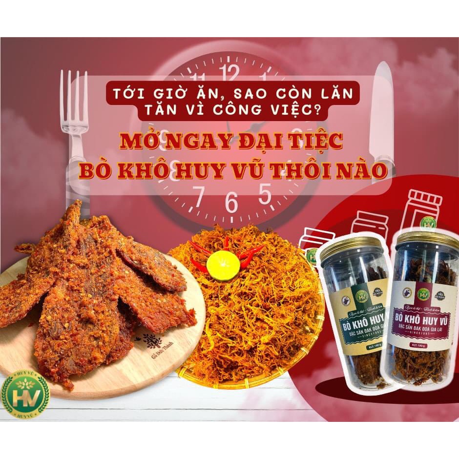 Bò Khô Huy Vũ  -  Loại đặc biệt