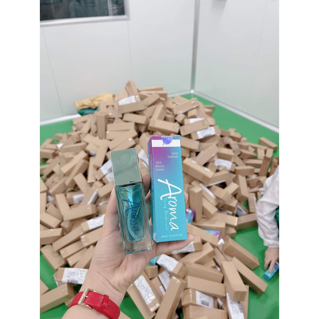 Xịt Khử Mùi Hôi Nách AROMA JP Cosmetic | Net 50 ml