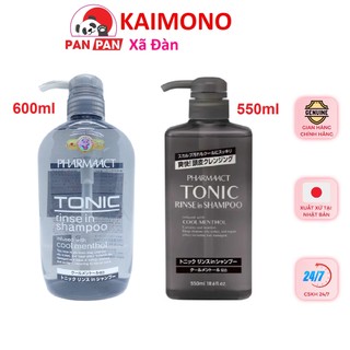 Dầu gội dành cho nam Tonic Pharmaact 550ml-600ml Nhật Bản