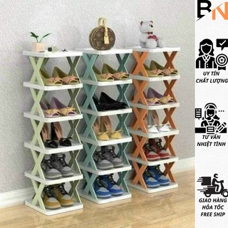 Kệ để giày dép chữ x 5 tầng đa năng tiện dụng