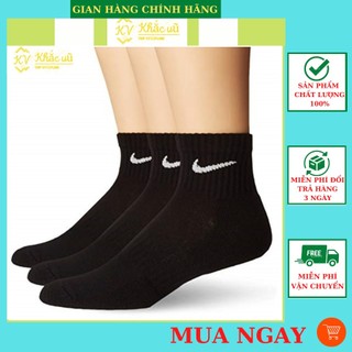 Tất nike nam nữ cổ cao thể thao, tất cao cổ cao,thấp cổ