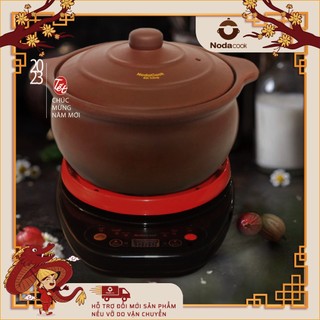 Nồi đất kho cá điện 1,2 - 3 lít NodaCook