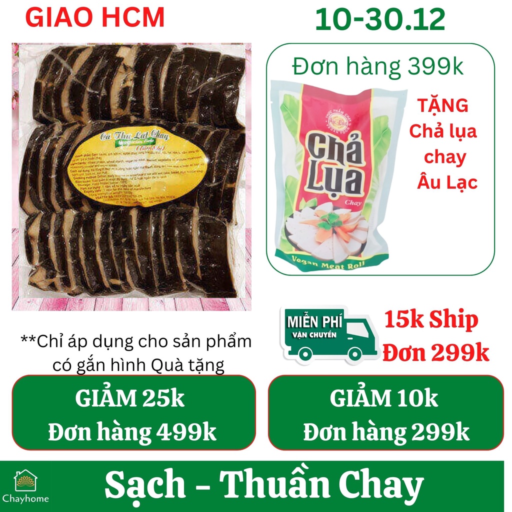 1kg Cá Thu Chay Vegan - Thơm Ngon Thuần Chay - Chayhome - Thực Phẩm Chay