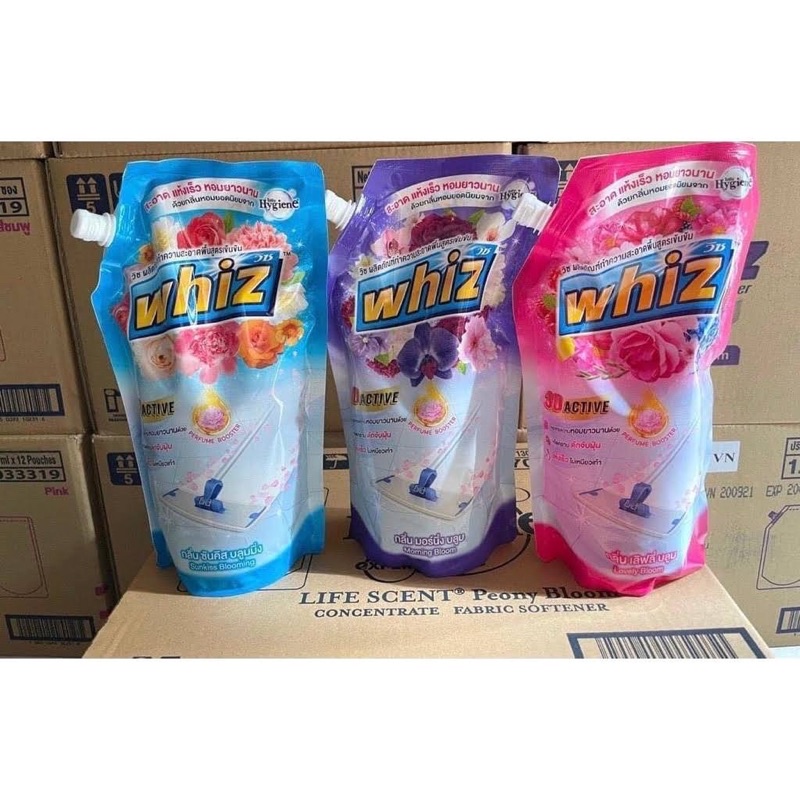 Combo 3 túi nước lau sàn hương nước hoa mix 3 mùi WHIZ Thái Lan