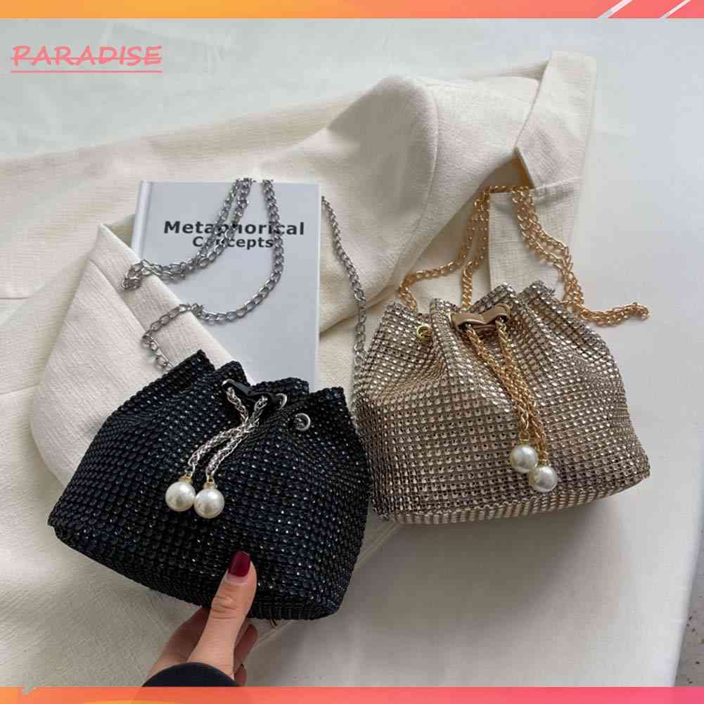 Mới Túi Xách Đeo Chéo Đính Đá Thời Trang Dành Cho Nữ