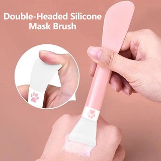 Cọ Silicone Hai Đầu Phết Mặt Nạ Chăm Sóc Da DIY