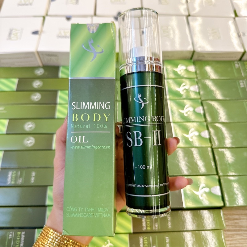 Tinh Dầu Ủ Nóng Tan Mỡ Bụng Đùi Săn Da slimbody