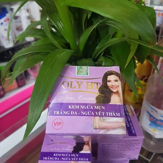 Kem Dưỡng Trắng Mờ Thâm Ngừa Mụn Oly HT 25g