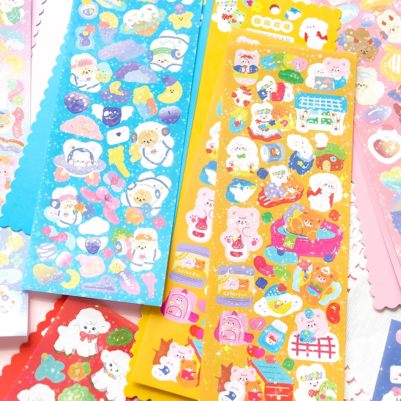 2 Sticker Dán Trang Trí Hình Khu Vườn Tuyệt Vời