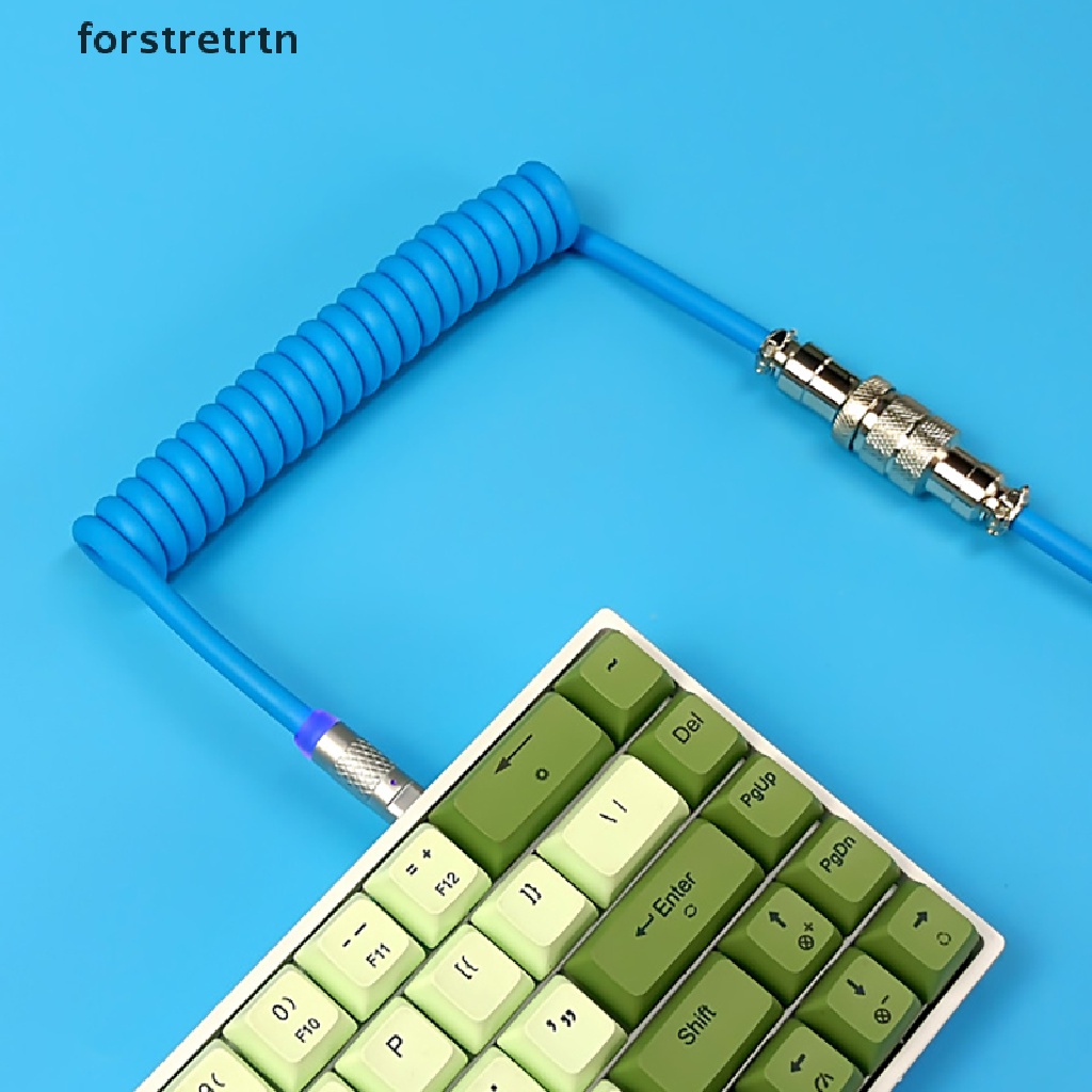 Dây Cáp Bàn Phím Cơ Forstretn Macaron Lõi Type-C Sang USB A Bằng TPU Dài 1.8m