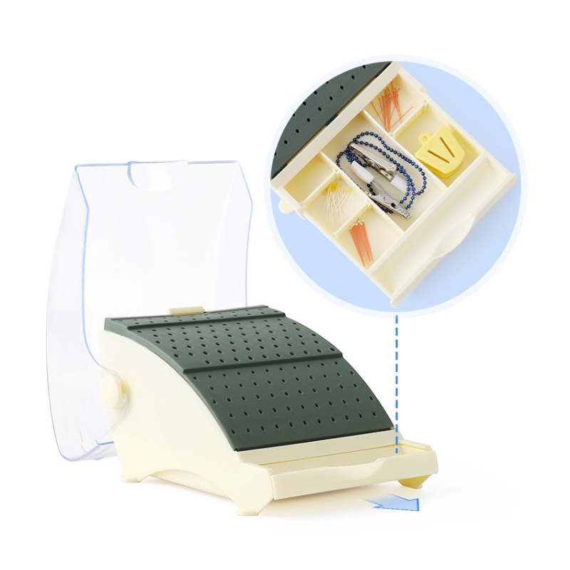 Giá Đỡ Đầu Mũi Khoan 142 Lỗ Chống Bụi Tiện Dụng Cho Nha Khoa