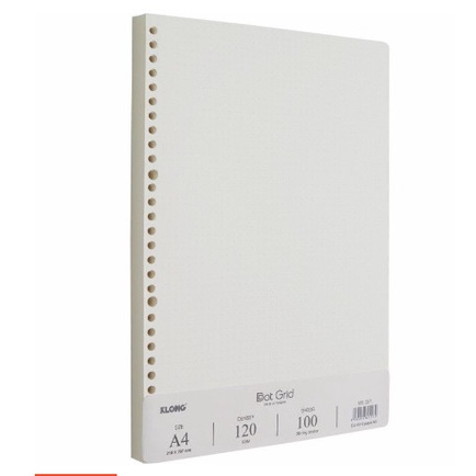 Ruột sổ còng giấy refill Dot Grid A4 100 tờ; MS: 557