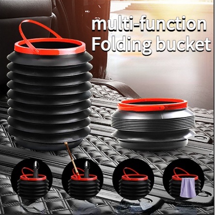 Thùng Đựng Rác Đa Năng Có Thể Gấp Gọn Tiện Dụng Cho Xe Hơi