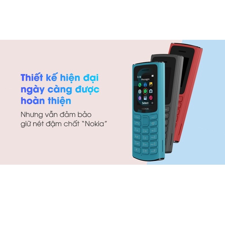 Điện thoại Nokia 105 4G - Hàng chính hãng, Bảo hành chính hãng 12 tháng