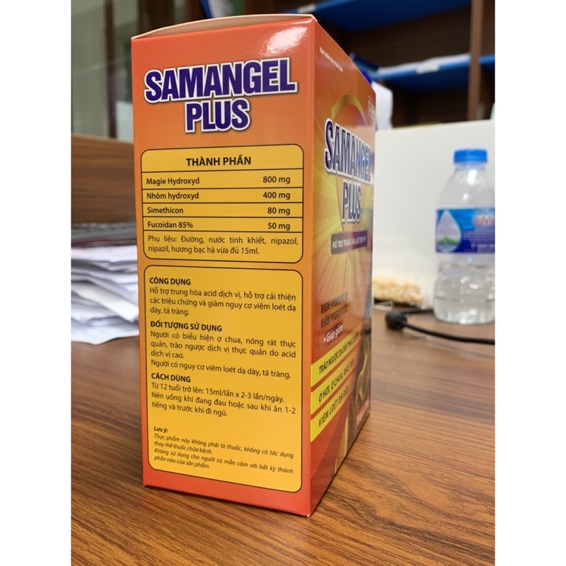 SÂMANGEL Plus dung dịch gel dạ dày