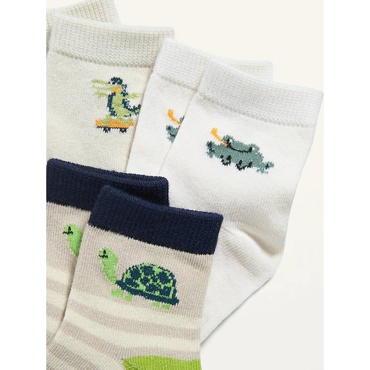 Set 6 đôi tất Old Navy có silicon chống trượt_hàng chính hãng US