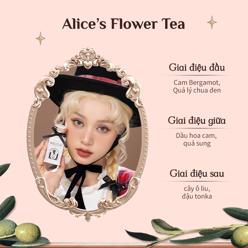 Nước hoa FLOWER KNOWS eau de toilette bộ sưu tập cửa hàng xứ sở thần tiên 50ml