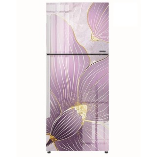 Miếng dán tủ lạnh - decal trang trí tủ lạnh - sắc hoa tím