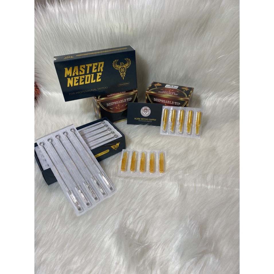 Ngòi kim dài vàng GOLD SHARK đủ các size đi nét đánh bóng vào màu