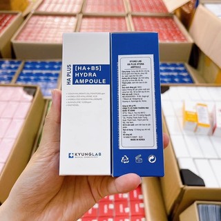 Tinh chất serum căng bóng da kyung lab ha plus hydra ampoule 50ml