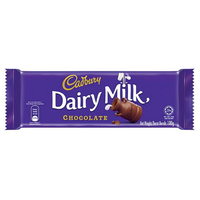 Socola Hạnh Nhân/Sữa Cadbury Dairy Milk 100G