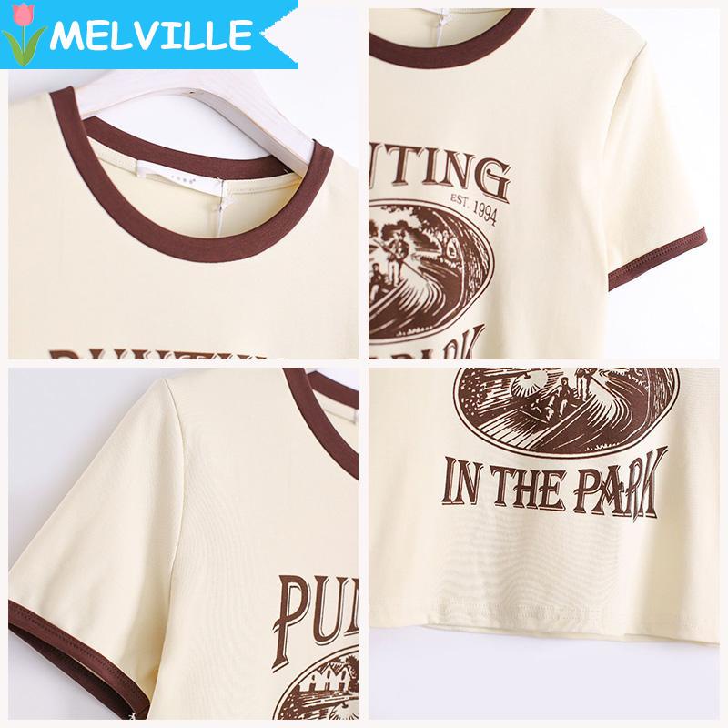 🌷🌷Áo Thun Croptop Tay Ngắn Ôm Body Nữ Áo Croptop Kiểu Sexy In Họa Tiết Thời Trang 2023