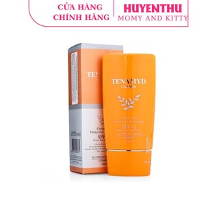 Kem chống nắng trà xanh tenamyd cosmetic green tea protective suncreen spf 42, pa++ 70ml