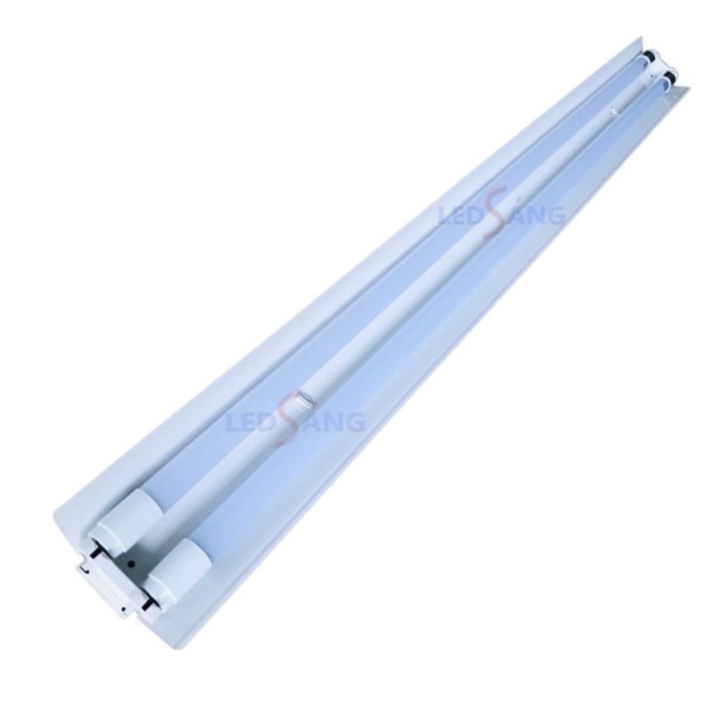 Máng Đèn LED Chóa Đôi T8 1.2M MS-CT2-120 Công Tắc