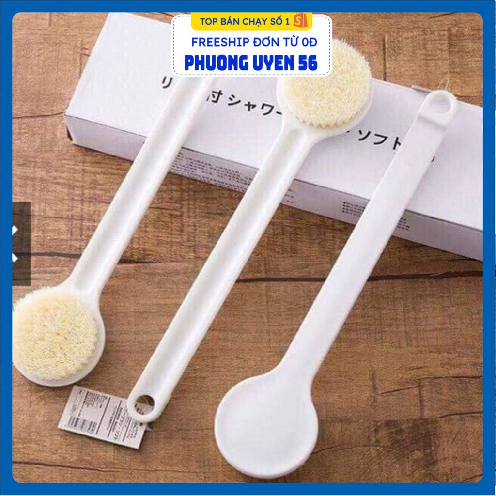 Sẵn hàng Bàn chải cọ lưng muji xuất nhật .
