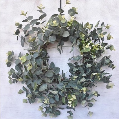 🌱Cành lá táo 1 nhánh điểm hoa sáp,hoa lụa - HN🌱