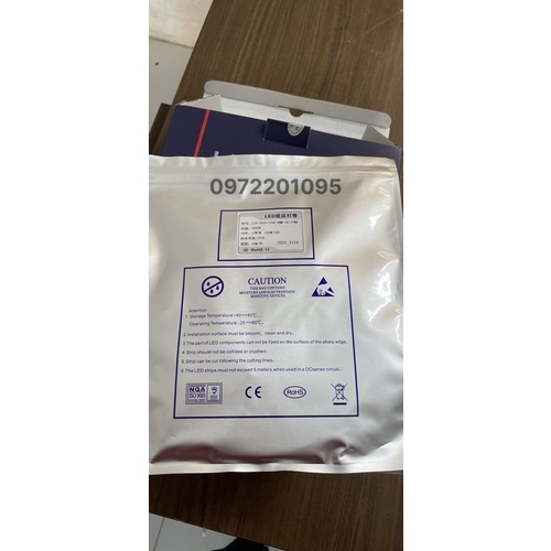 Led 2835 12V led dán thanh nhôm trang trí loại 10m/cuộn