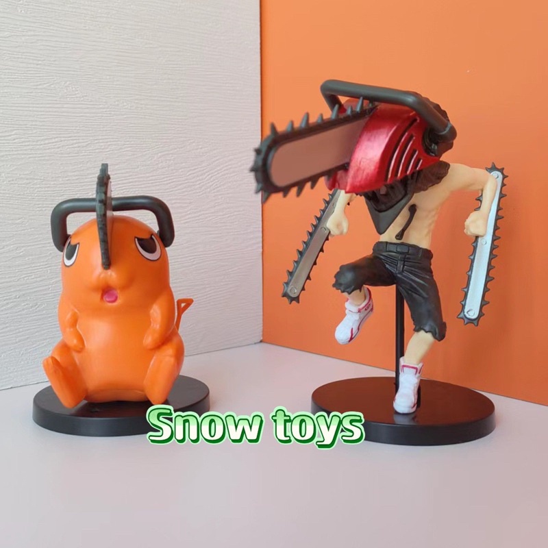 Mô hình Chainsaw Man - mô hình nhân vật Denji Pochita và Power cực nét đẹp - Denji Pochita Power - Cao khoảng 10cm
