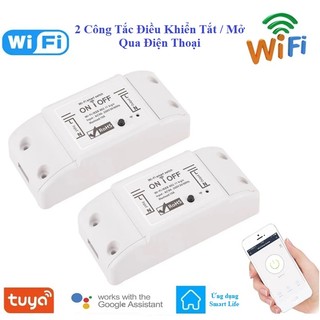 Combo 2 Công tắc điều khiển từ xa qua điện thoại