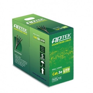 Cáp Mạng APTEK CAT.5e UTP CCA 305m