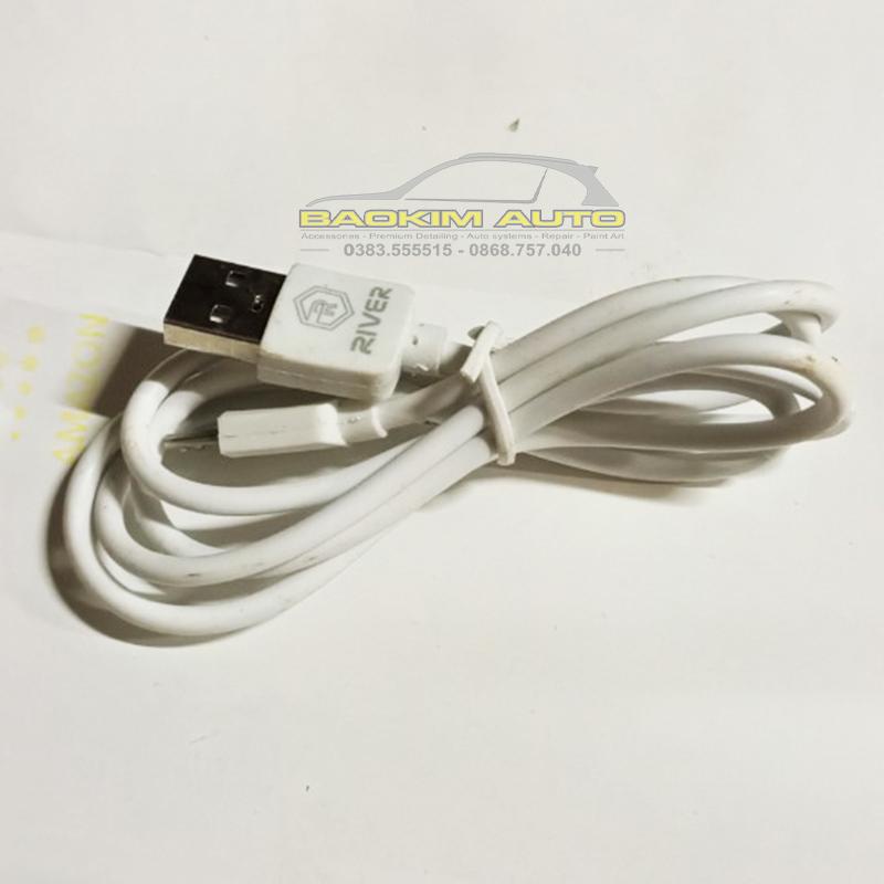 Dây cáp sạc nhanh điện thoại Micro USB, hàng zin chính hãng OPPO / River , hàng tồn kho chưa sử dụng