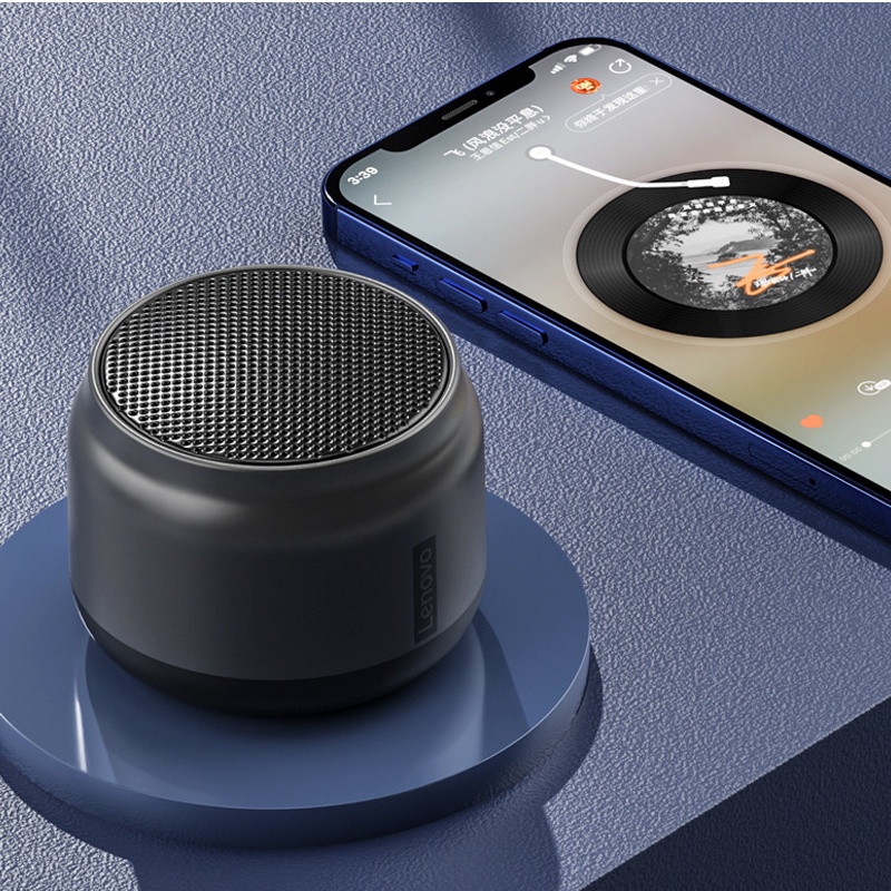 Loa Bluetooth Lenovo K3 Thinkplus - Âm thanh lớn chất lượng cao, Bluetooth 5.0, tín hiệu ổn định, tiết kiệm điện