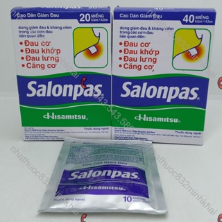 Cao dán giảm đau SALONPAS gói x 10 miếng