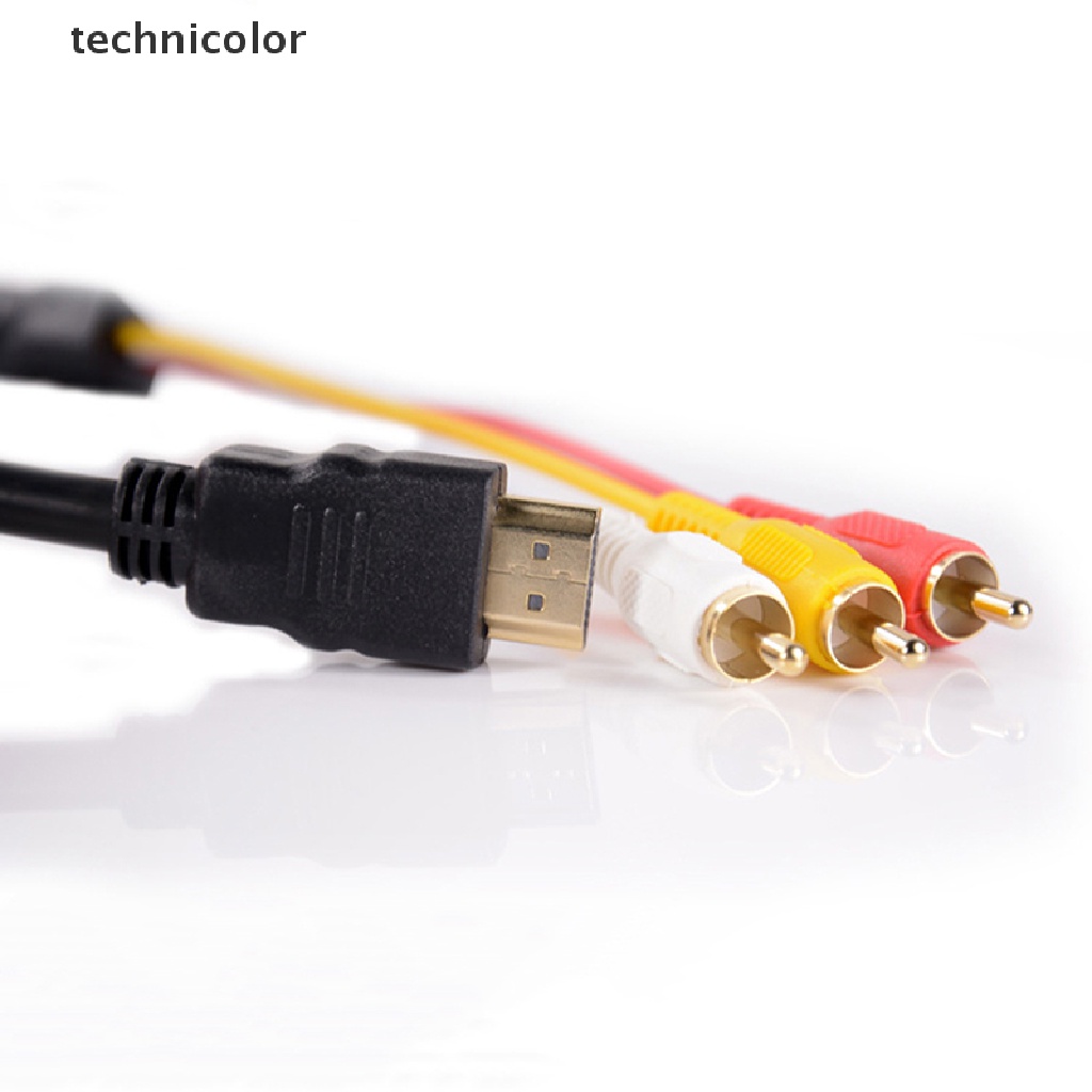 Cáp ChuyểN ĐổI Âm Thanh / Video HDMI Sang 3 RCA AV 1.5m Cho 1080P HDTV TYG