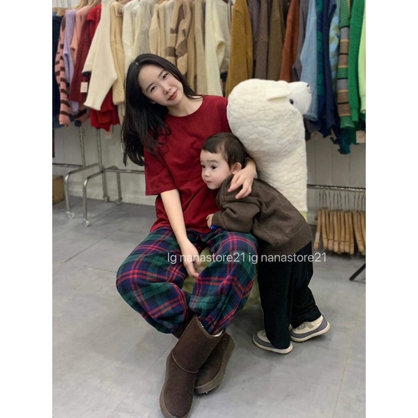 Set pyjama tone màu Christmas Nana21 Nanastore21