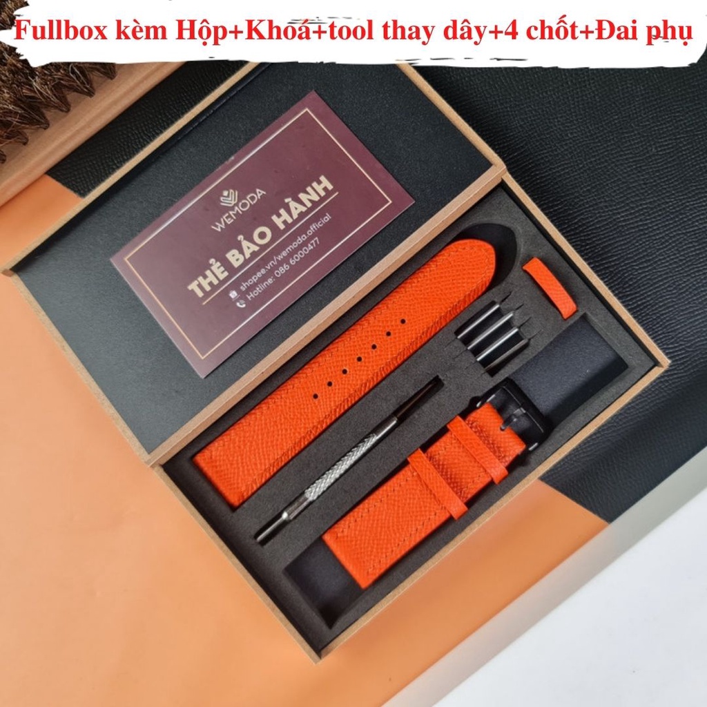 Dây da đồng hồ Epsom Cam WEMODA dành cho Apple Watch