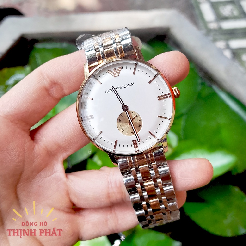 Đồng Hồ Nam EMPORIO ARMANI Dây Thép Không Gỉ Case 39mm - 42mm Sang trọng Kinh doanh Chống nước