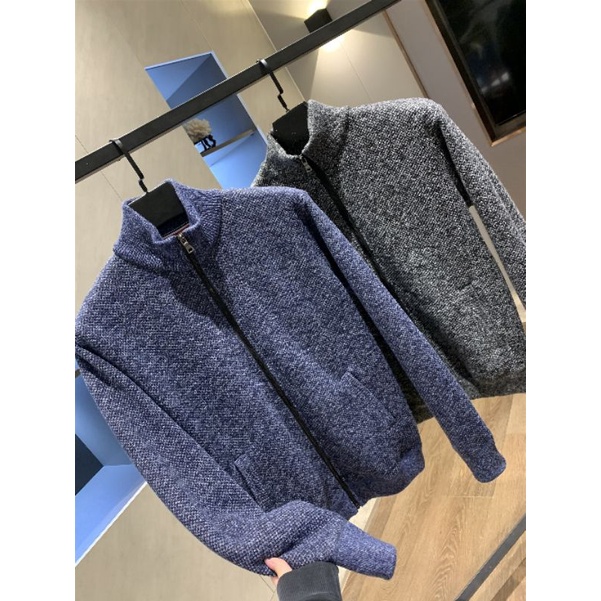 Áo len nam lót lông hàng xuất