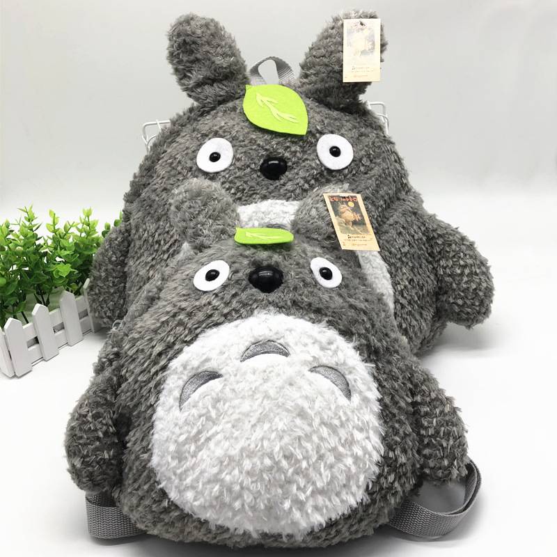 Balo Đi Học Cỡ Lớn Đa Năng In Họa Tiết Hoạt Hình pehl Totoro Thời Trang Cho Nữ