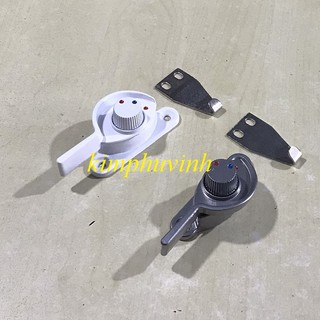 01 cái - khóa sò cửa sổ lùa - sò cửa nhôm kính - khóa cửa sổ nhôm kính