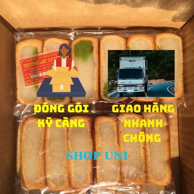Bánh dừa xà lam nướng giá sỉ siêu rẻ siêu ngon Miền Tây