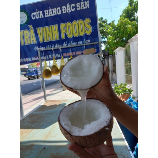 Đặc Sản Dừa Sáp Cầu Kè Trà Vinh
